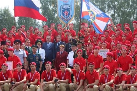 Вторая смена юнармейского оборонно-спортивного лагеря «Гвардеец» торжественно завершена