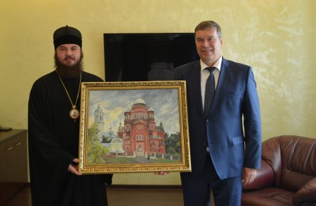 Владимир Климов встретился с новым главой Уржумской епархии