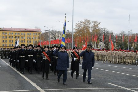 Делегация из Кировской области приняла участие в масштабном Параде Памяти, который 7 ноября состоялся в Самаре