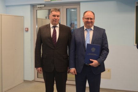 Ректор ВятГУ получил благодарственное письмо Президента Российской Федерации