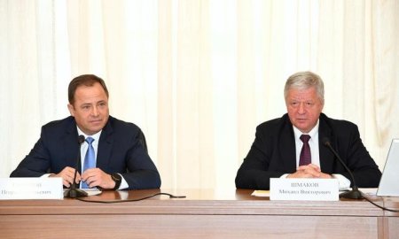 Игорь Комаров и Михаил Шмаков обсудили вопросы обеспечения стабильности в социально-трудовой сфере ПФО