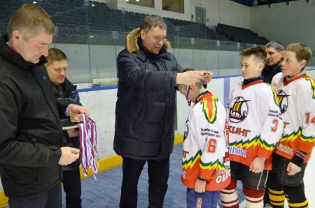 Команда «Викинги» одержала победу в турнире юных хоккеистов «Надежда»