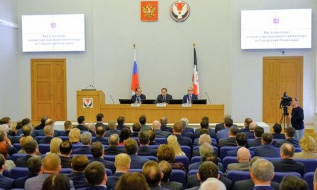 Игорь Комаров представил Сергея Панова в должности главного федерального инспектора по Удмуртской Республике