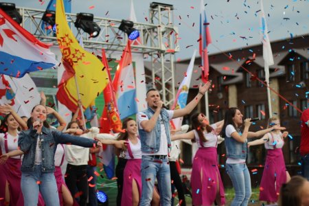Кировские спортсмены приняли участие в торжественном открытии «Туриады – 2019» 