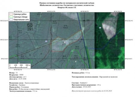 Завершен космический мониторинг более 550 тысяч га территории Кировской области