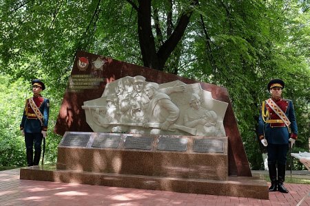 В Кировской области открыли мемориал бойцам 311-й стрелковой Двинской Краснознаменной ордена Суворова дивизии