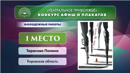 Представители Кировской области стали победителями конкурса на лучшую разработку афиши и плаката фестиваля «Театральное Приволжье»