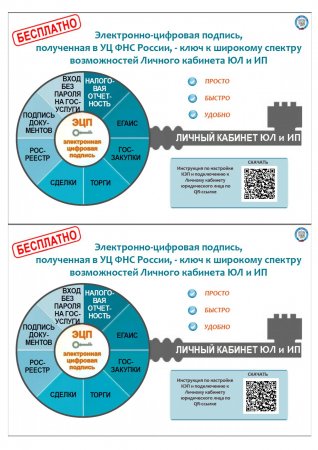 Электронно-цифровая подпись, полученная в УЦ ФНС России, - ключ к широкому спектру возможностей Личного кабинета ЮЛ и ИП