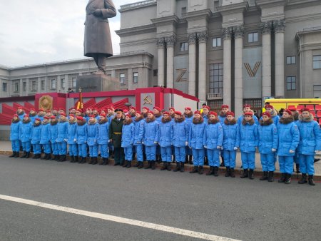 Кадеты из Кирова приняли участие в Параде Памяти, посвященном 82-ой годовщине Военного парада 7 ноября 1941 года