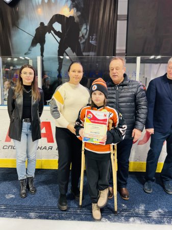 Детская следж-хоккейная команда «Медведи» приняла участие в межрегиональном турнире по адаптивному хоккею «Хоккей для всех»